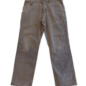 Carhartt Relaxed Fit Gray Canvas Work Pants Men’s 32x30 Durable Utility see pic